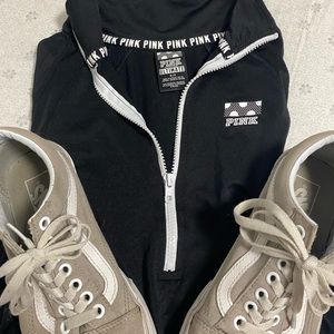 Pink by Victoria Secret workout sweatshirt.